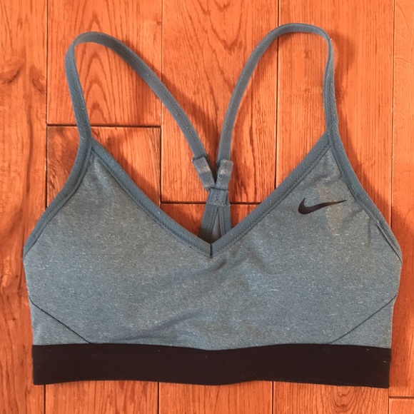 NIKE Teal Sport Bra - Picture 1 of 5